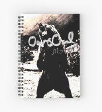 bear scream soul motors Spiral Notebook
