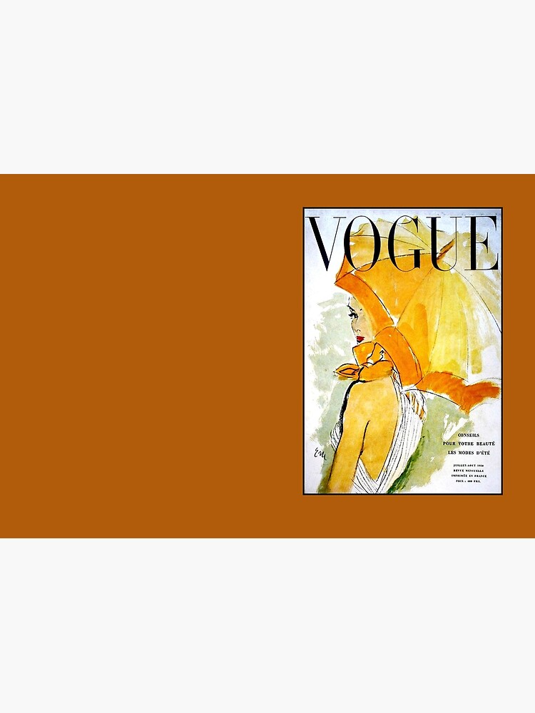 VOGUE : Vintage 1950 Magazine Advertising Print by posterbobs