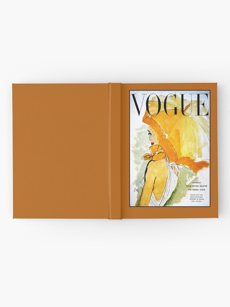 Alternate view of VOGUE : Vintage 1950 Magazine Advertising Print Hardcover Journal