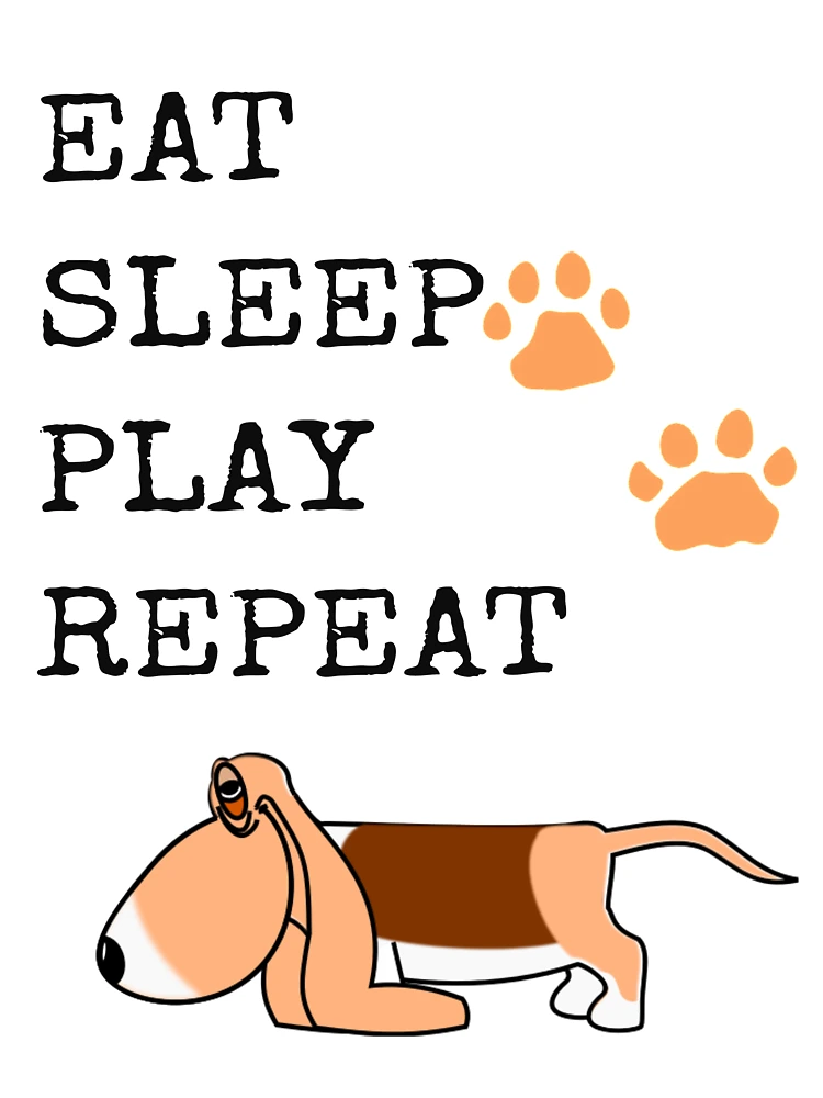 Eat Sleep Game Repeat Men's Tshirt - Crazy Dog T-Shirts