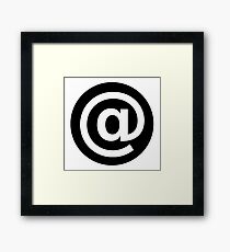 AT Framed Print