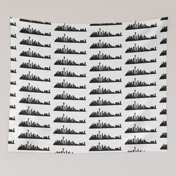 Item preview, Seattle skyline designed and sold by thatstickerguy.