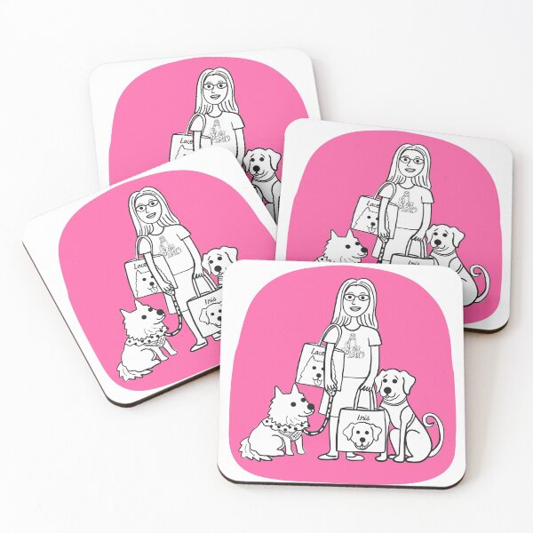 Item preview, Vicky, Lacey & Iris (pink version) designed and sold by Michelle Phong.