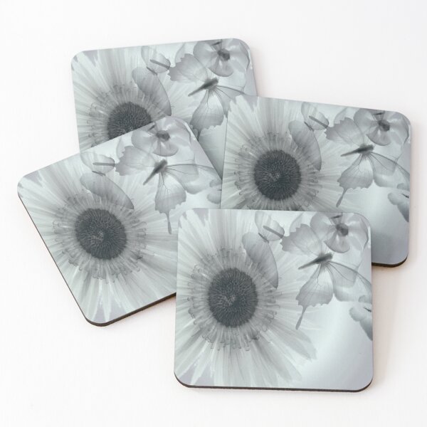 Item preview, Transparent flower with butterflies designed and sold by Robert Elfferich.