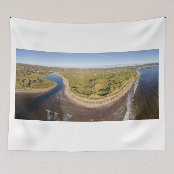 Item preview, lahinch golf course panoramic landscape ireland designed and sold by Nollaig Ó Mórdha  Up The Banner Photography.