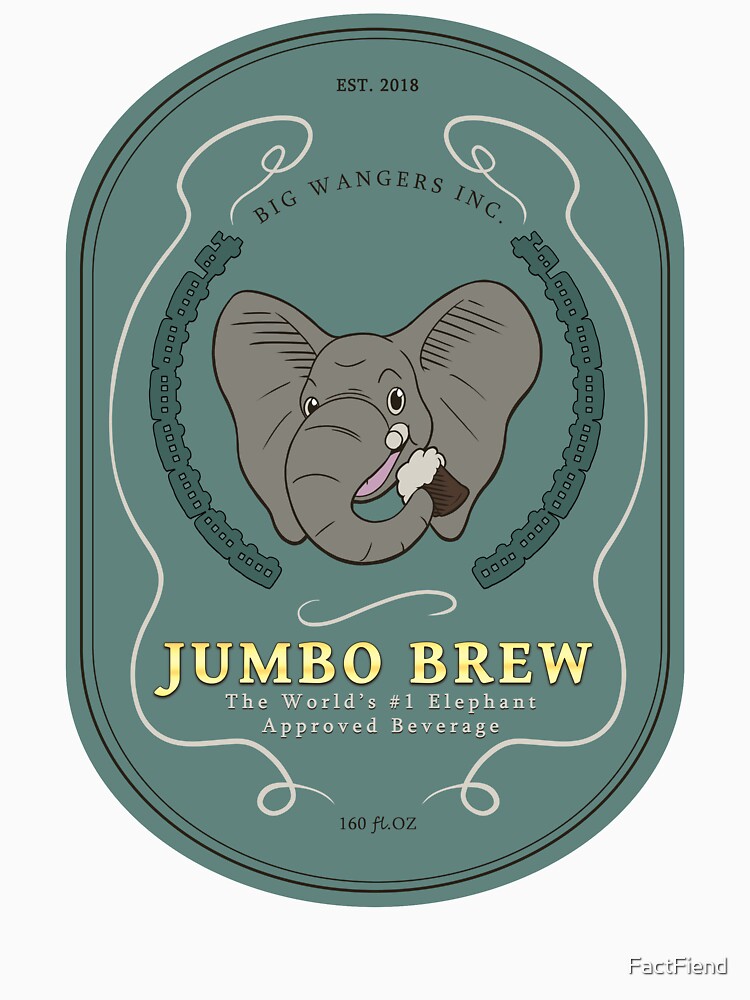 Thumbnail 7 of 7, Classic T-Shirt, Jumbo Brew - By Tasha Tiana designed and sold by FactFiend.