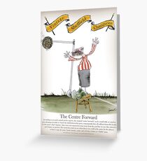 Sheffield Utd Centre Forward Greeting Card
