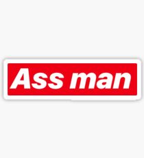 Ass man Seinfeld Kramer license Plate font Sticker