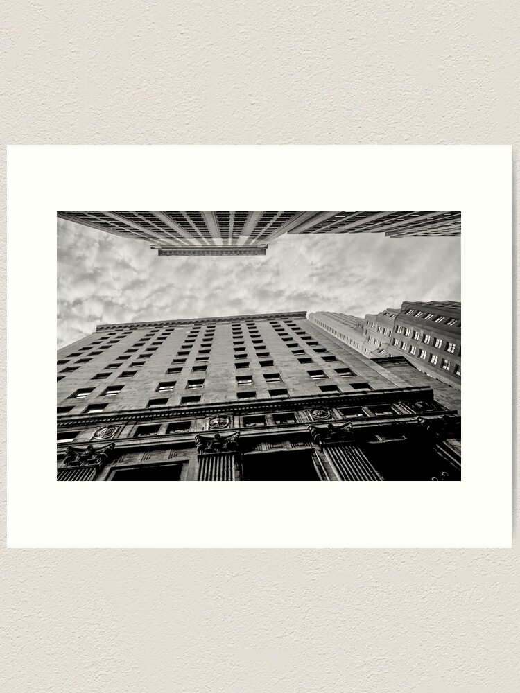 Impression artistique ''Wall street building' : autre vue