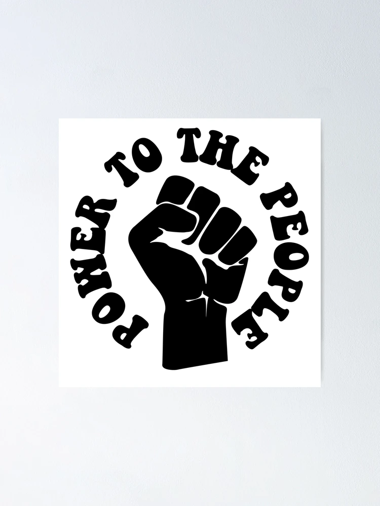 power to the people 人気 ポスター