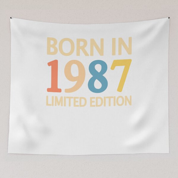 Item preview, 1987 birthday vintage retro designed and sold by Mmastert.