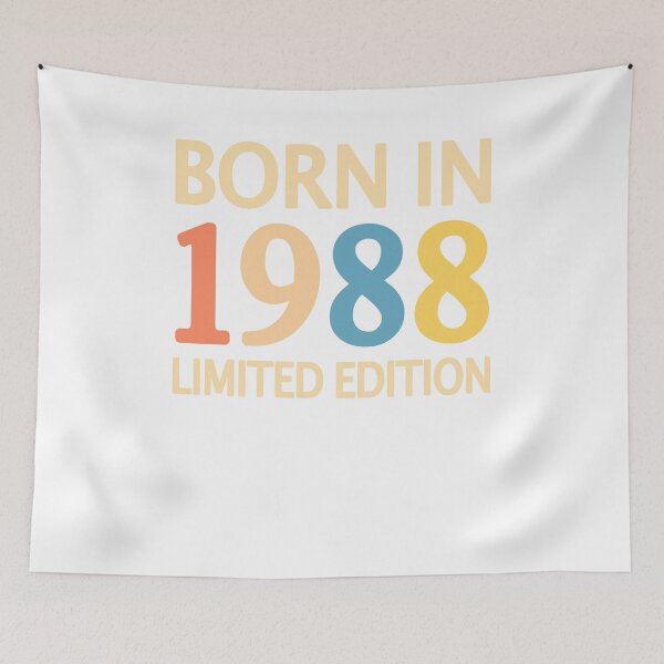 Item preview, 1988 birthday vintage retro designed and sold by Mmastert.