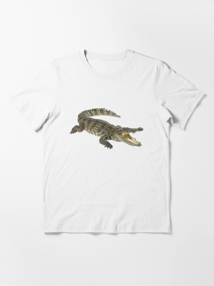 the shirt with the alligator on it