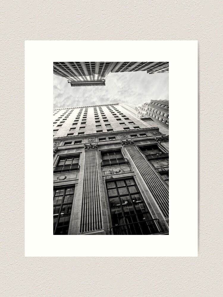 Impression artistique ''Wall street buildings' : autre vue