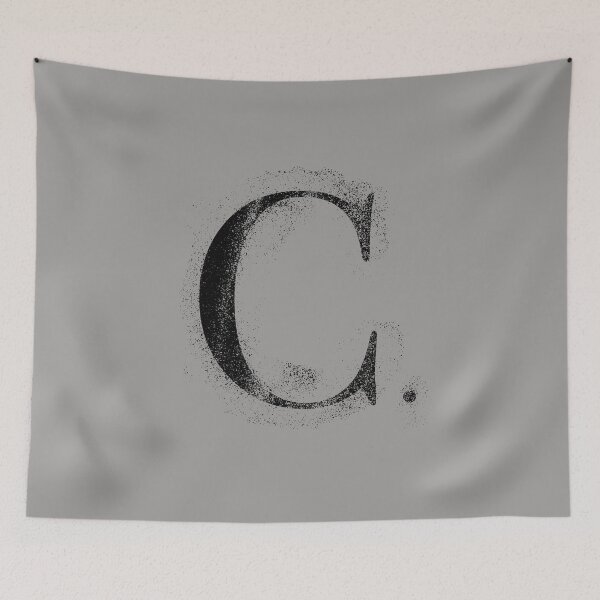 Item preview, C. - Distressed Initial designed and sold by Dirt-Merchant.