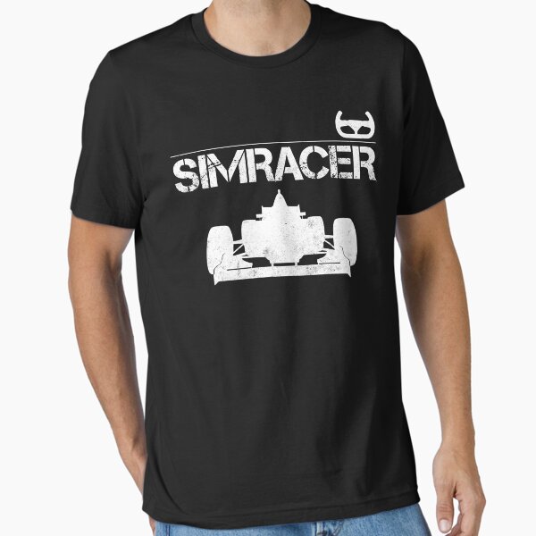Simracer - Open Wheeler with Steering Wheel Essential T-Shirt