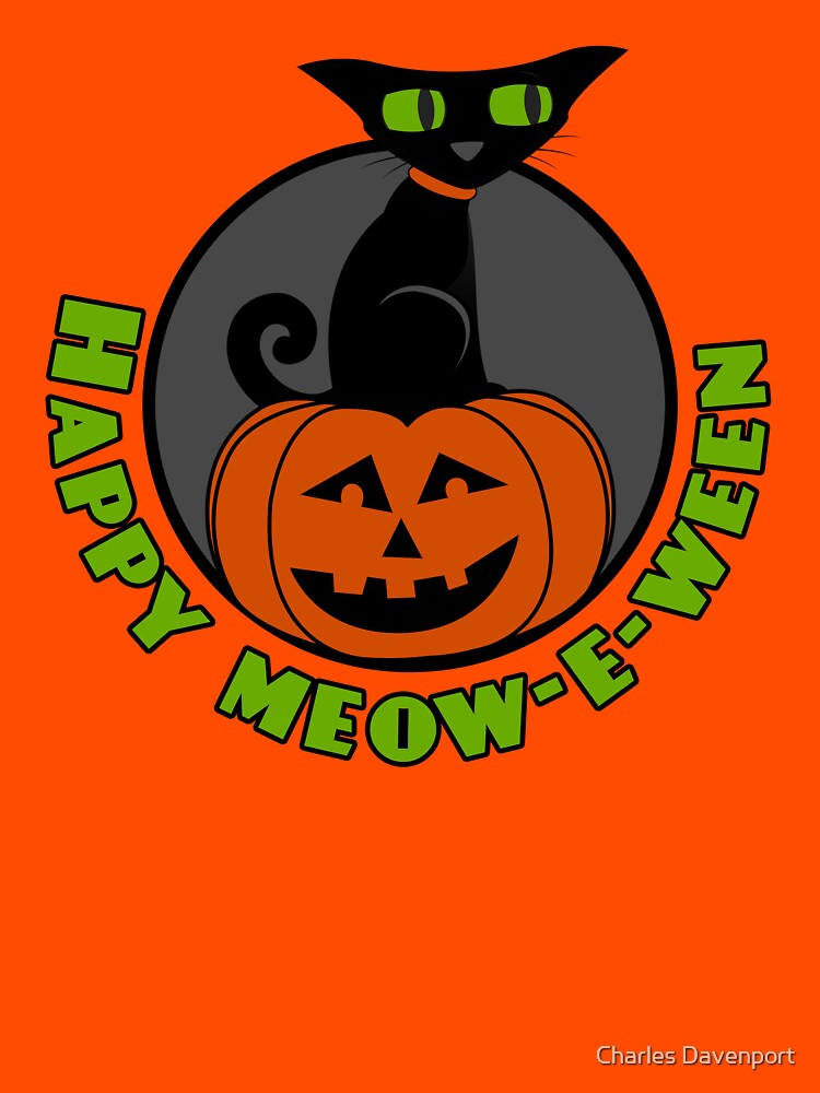 Midnight - Happy Meow-e-ween by cdavenport4