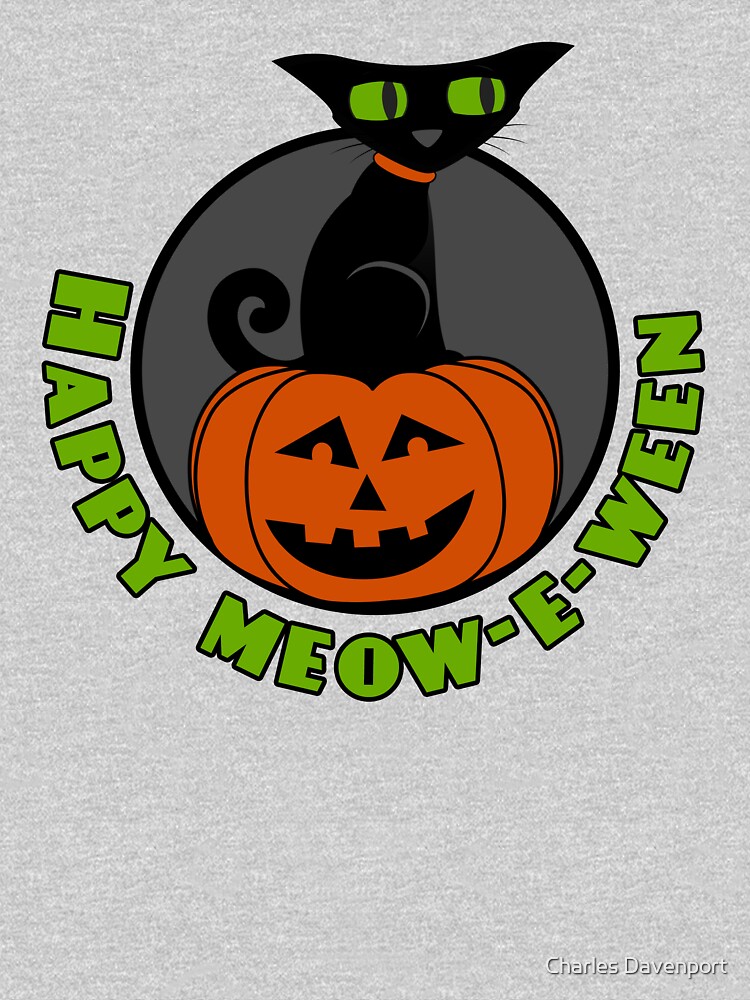 Midnight - Happy Meow-e-ween by cdavenport4