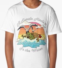 A Turtle Made it to the Water! Long T-Shirt