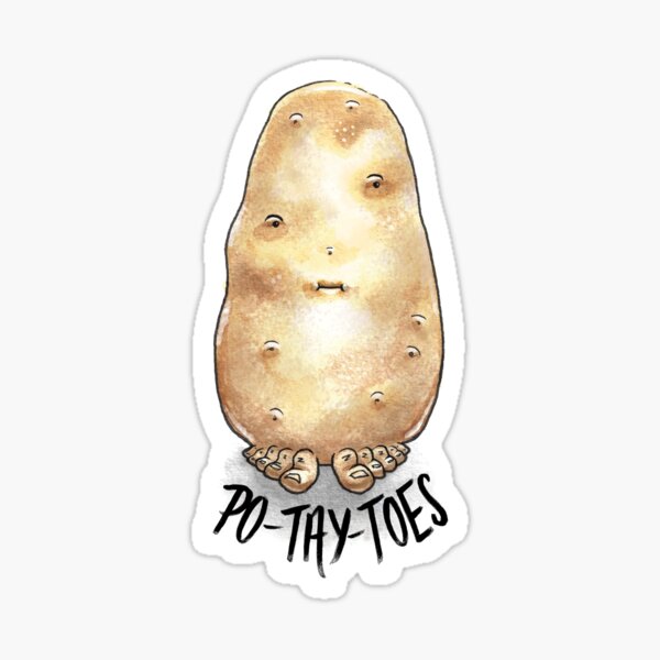 Artikel-Vorschau von Po-Tay-Toes sind der beste Freund eines Mädchens, designt und verkauft von Bron W.