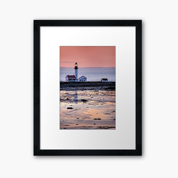 Phare de la Pointe-Mitis Impression encadrée