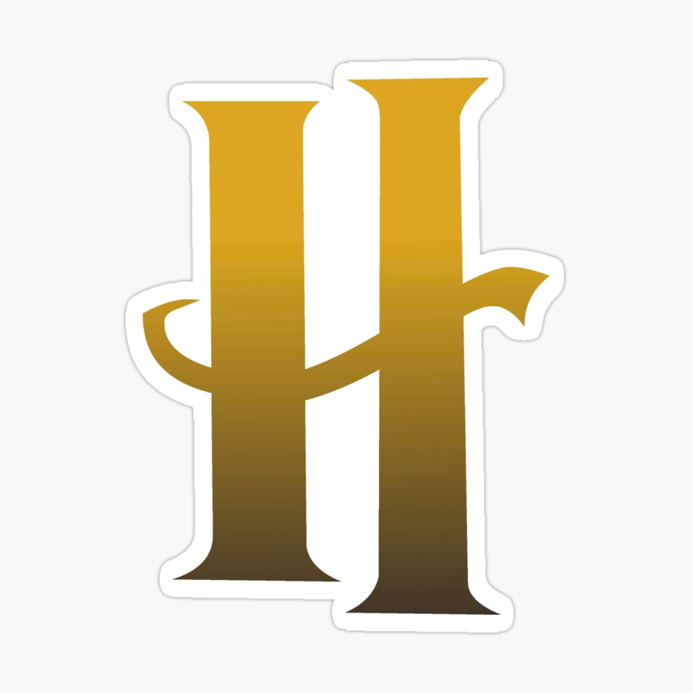 Premium Quality Yellow Symbol House Colors Sticker