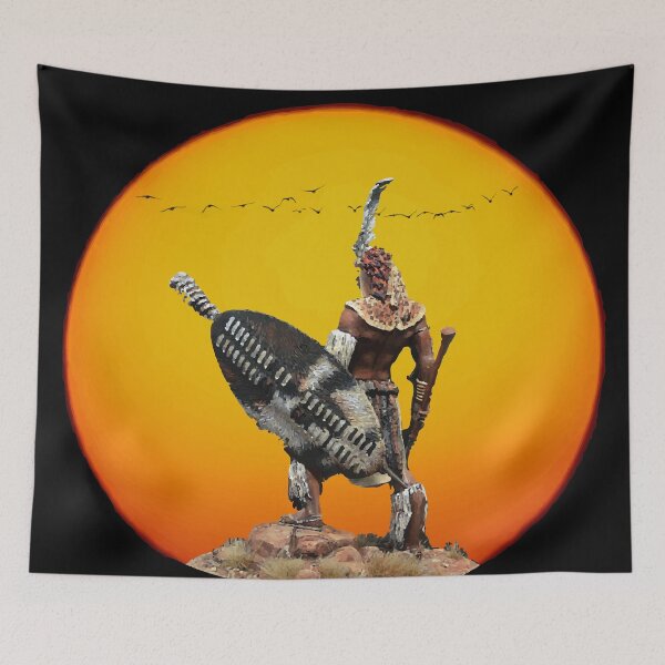 Item preview, ZULU KING SHAKA ZULU designed and sold by johnnyssandart.