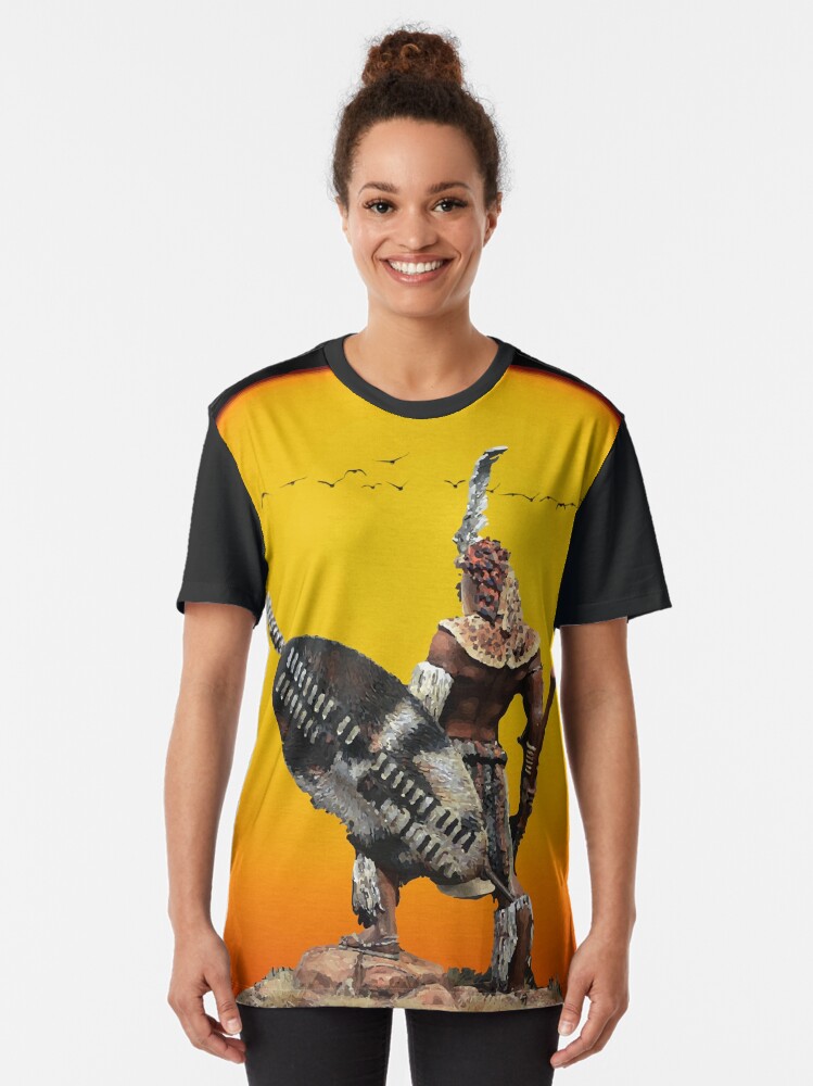 shaka zulu t shirt