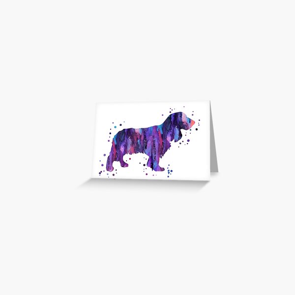 English Cocker Spaniel Greeting Card