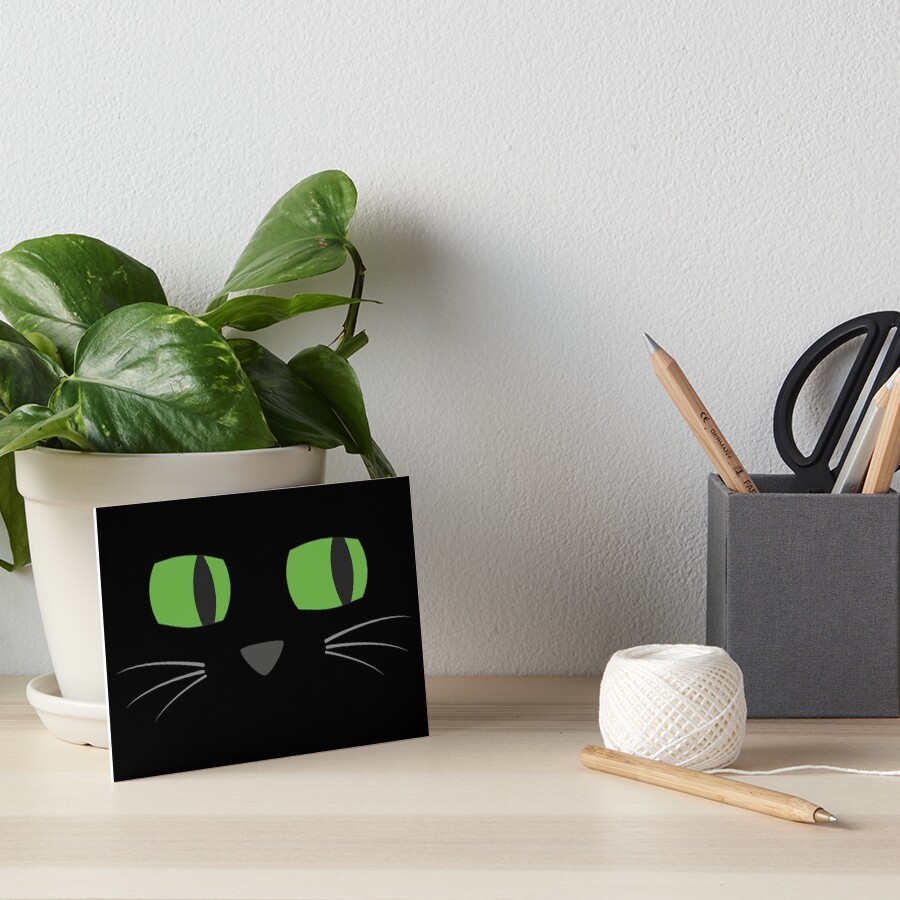 Midnight - Face Time Art Board Print
