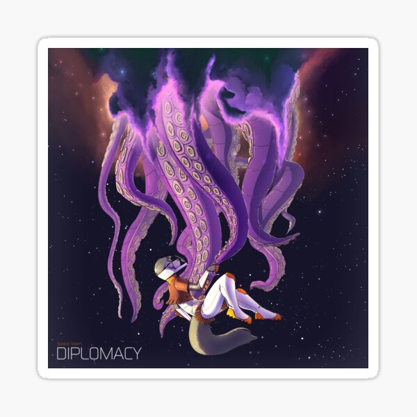Fox Diplomacy Sticker