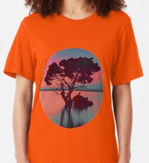 Wood in Sunset Slim Fit T-Shirt