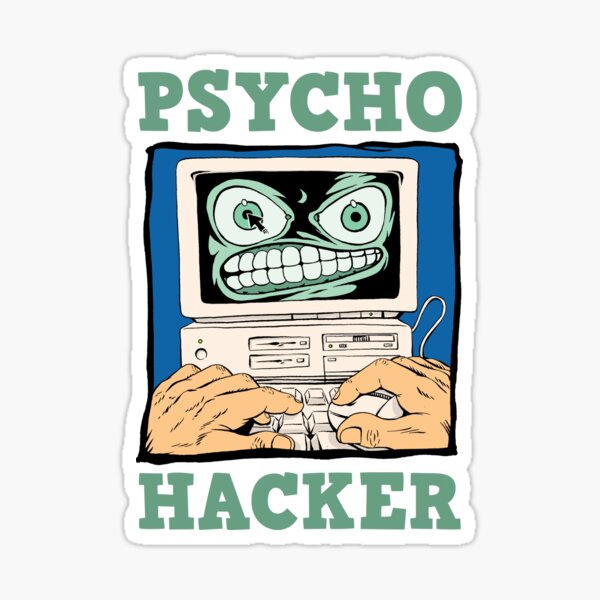Artikel-Vorschau von Psychohacker, designt und verkauft von Arthur Wendler.