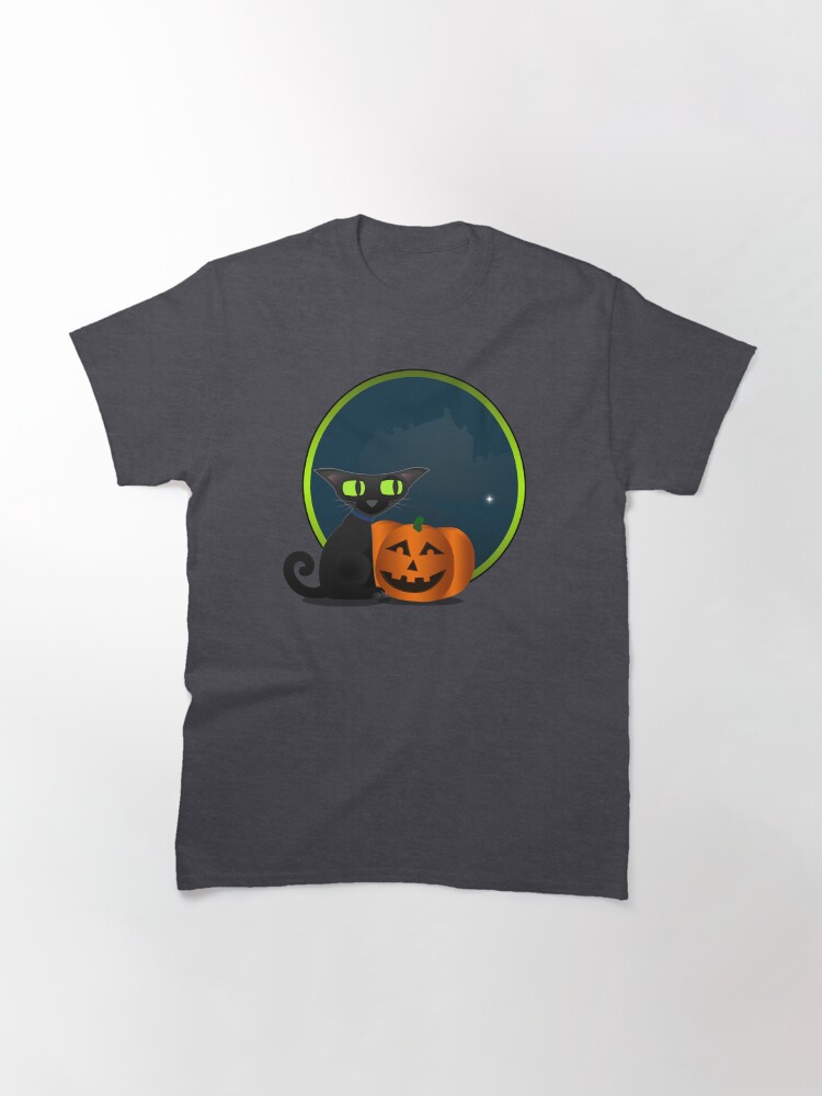 Alternate view of Midnight - Edinburgh Castle Classic T-Shirt