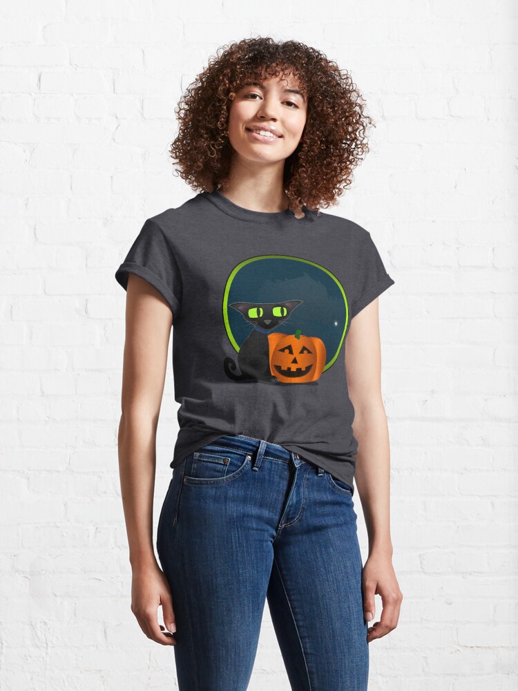Alternate view of Midnight - Edinburgh Castle Classic T-Shirt