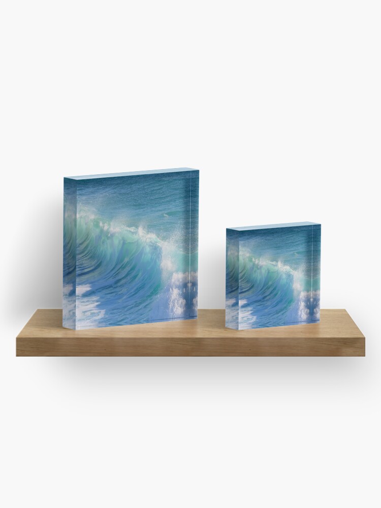 Thumbnail 4 of 5, Acrylic Block, Wave designed and sold by christineiris.