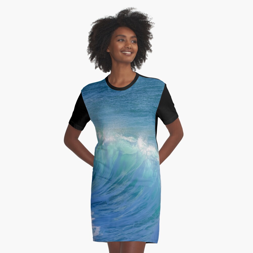 Item preview, Graphic T-Shirt Dress designed and sold by christineiris.