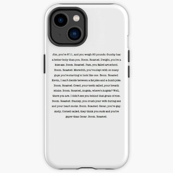 The Office - Boom. Roasted.  iPhone Tough Case