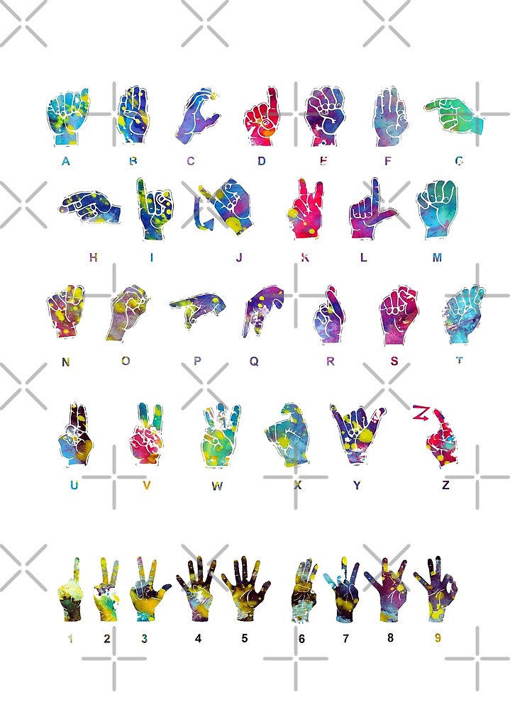 Sign Language Alphabet by erzebetth