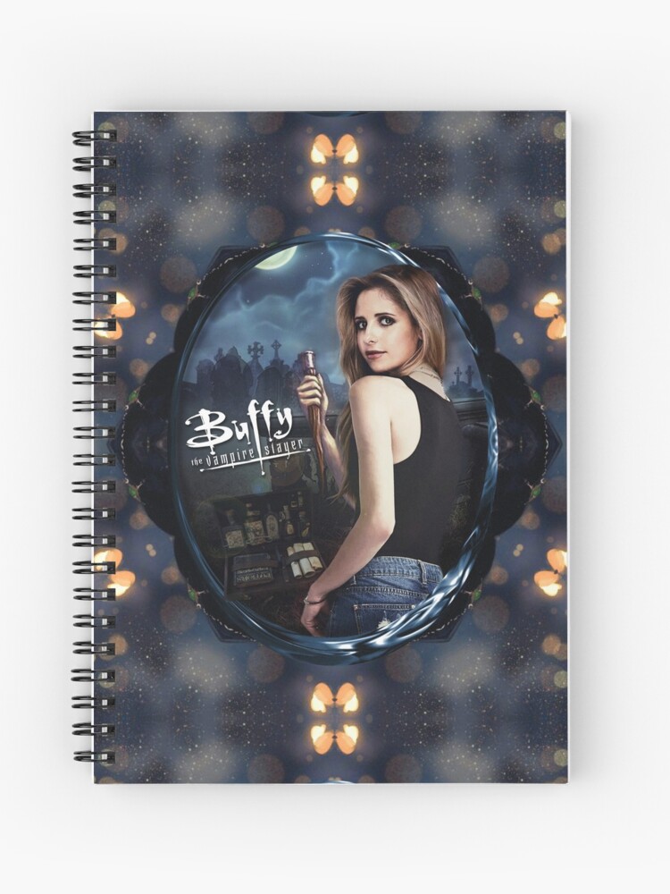 Buffy the Vampire Slayer Spiral Notebook by Inspirowl Design - Pixels