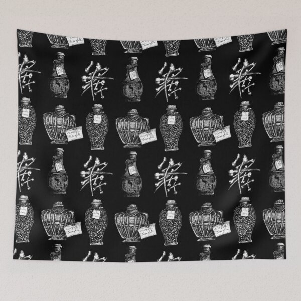 Item preview, Witch's Potion: Bones, Blood, Thoughts and Worms designed and sold by kikoeart.