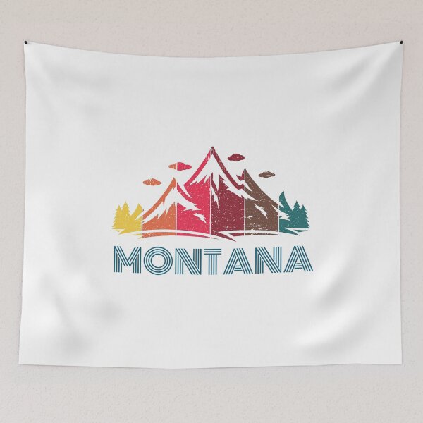 Item preview, Retro Montana Design for Men Women and Kids designed and sold by Theodore Cory.