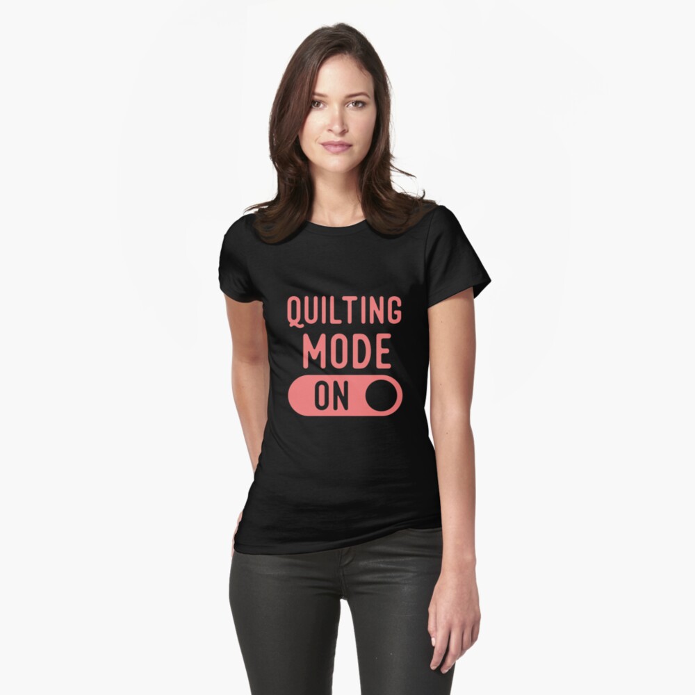 Lustige Quilting Mode T Shirts Geschenke Ideen Fur Quilter T Shirt Von Bronby Redbubble