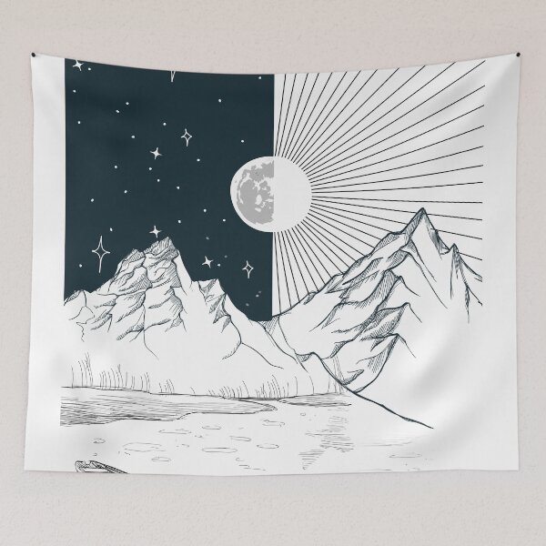 Item preview, Mountain Dream designed and sold by Urban Wall Art Art.