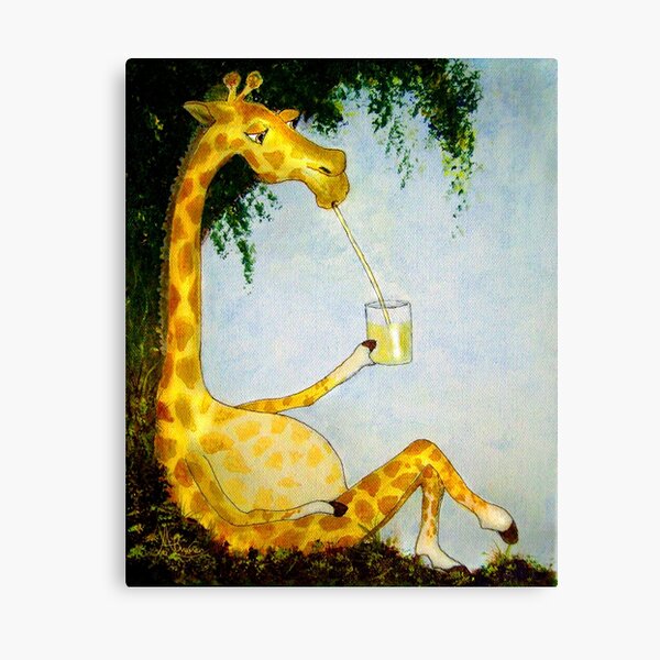 Gerald's Afternoon Sip Canvas Print