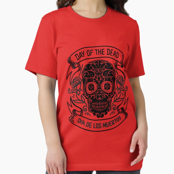 Item preview, La Santa Muerte Skeleton The Mexican Grim Shirt designed and sold by Oles Bielienkyi.