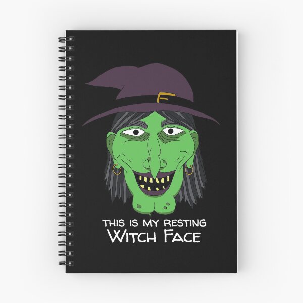 Item preview, Halloween Resting Witch Face designed and sold by peculiarpuffin.