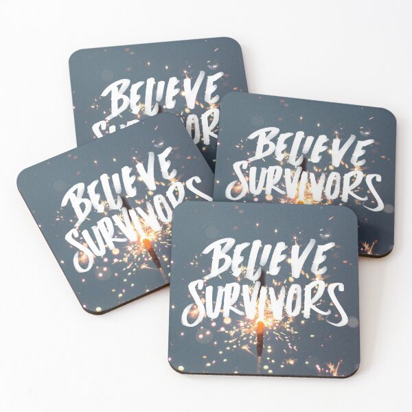 Item preview, BELIEVE SURVIVORS designed and sold by Skyler Orion X.