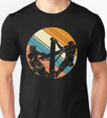 Vintage Style Power Lineman Unisex T-Shirt
