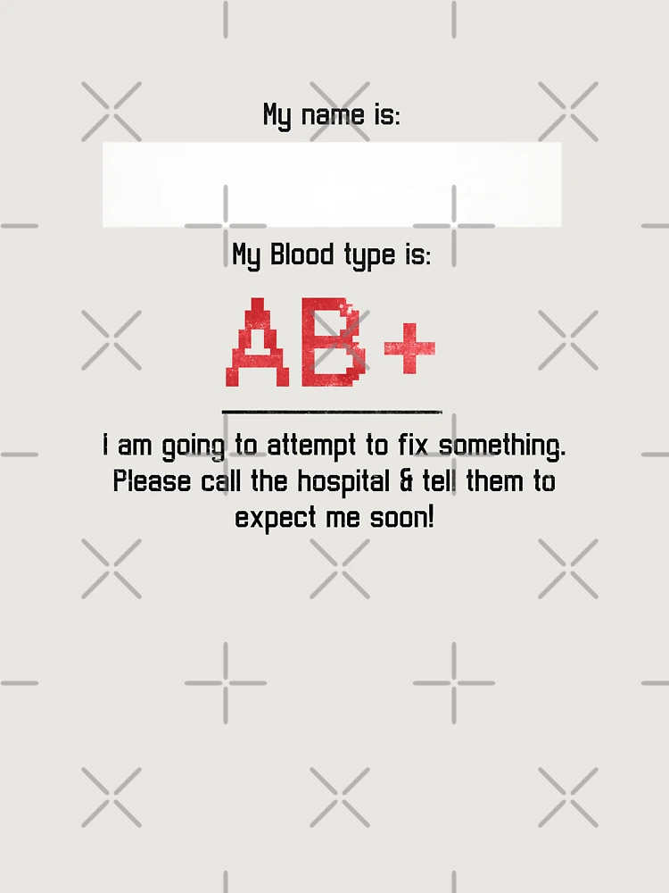 Thumbnail 6 of 6, Premium Oversized Sweatshirt, Fix Me - AB Positive [Roufxis-Rb] designed and sold by RoufXis.